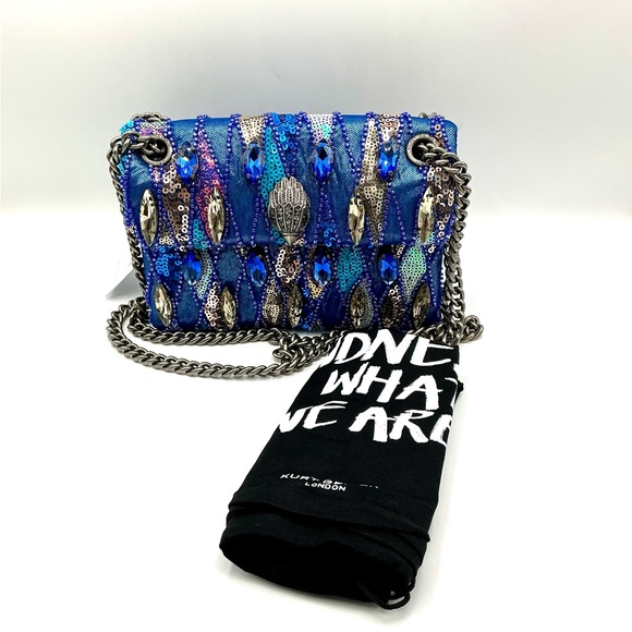 Kurt Geiger Handbags - Kurt Geiger London Mini Kensington Sequin Crossbody Bag #1095
